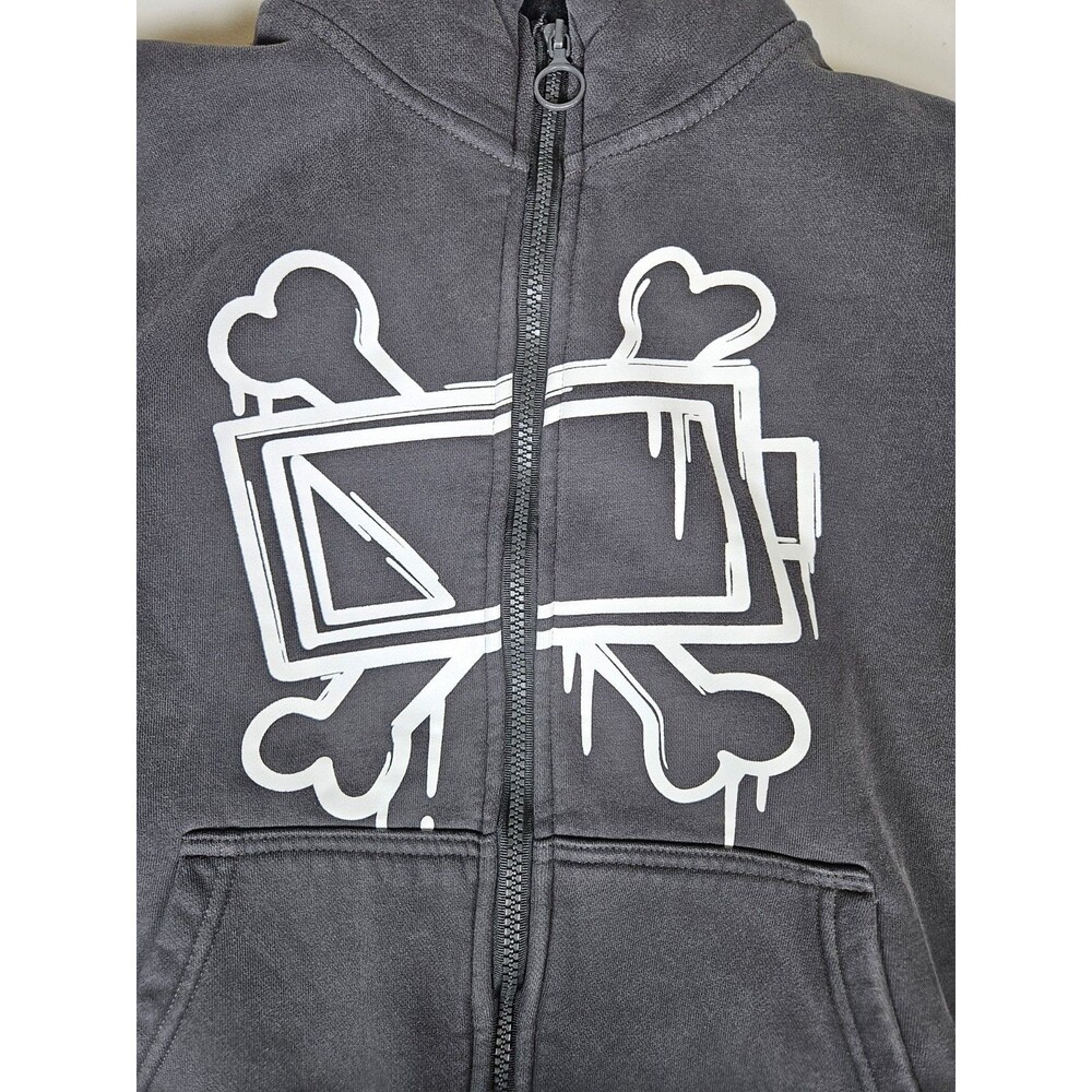 Official Murder Drones Uzi Cosplay Jacket Zip Up Hoodie Glitch Productions XS - Picture 4 of 10